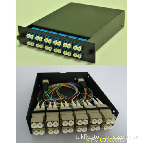 FTTX Fiber Optic MPO Cassette 1u